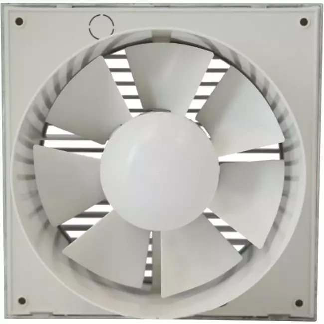 Badeværelsesventilator Ø 125 mm antracit med timer – EE125TA