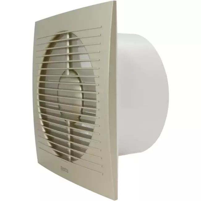 Europlast badeværelsesventilator 100 mm guld med timer – EE100TG