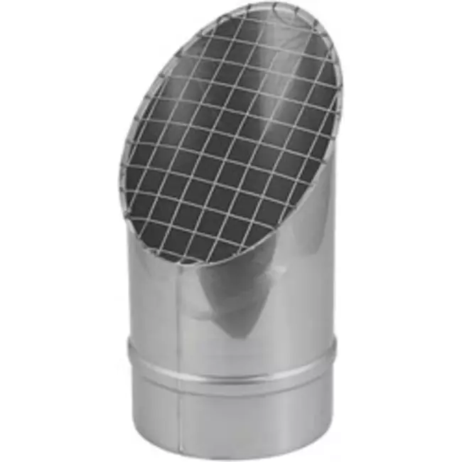 Endestykke diameter 80 mm faset I316L (D0.5)