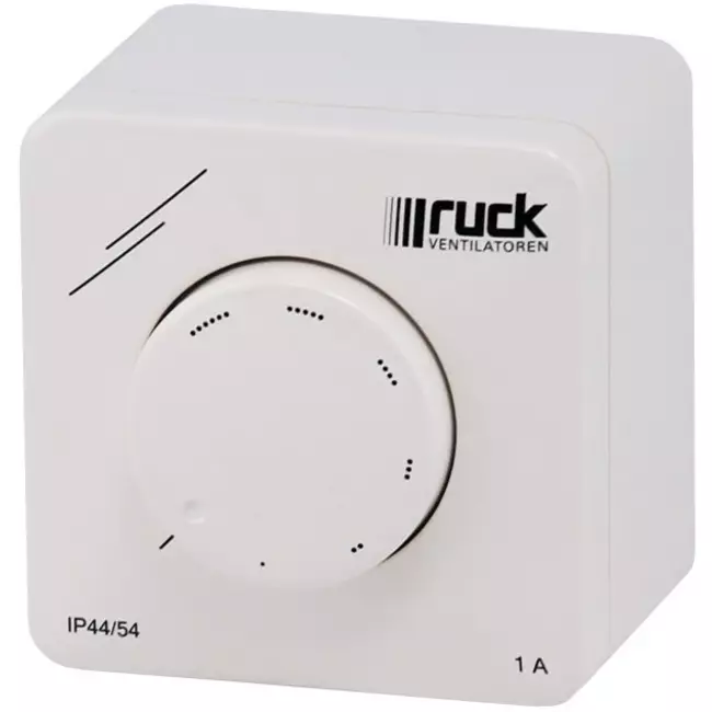 Ruck® kanalventilator 1170m³/t – Ø 315 mm + elektronisk variabel kontrol 1,0 A