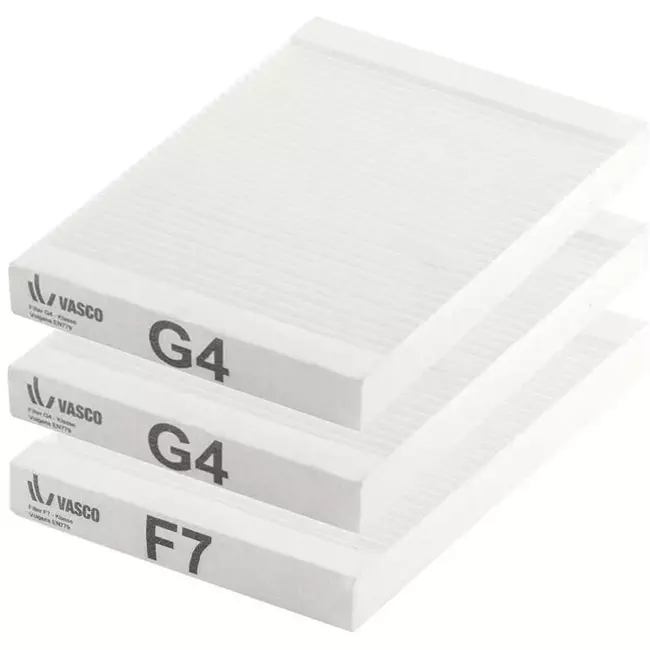 Vasco DX MVHR filtersæt G4/G4/F7