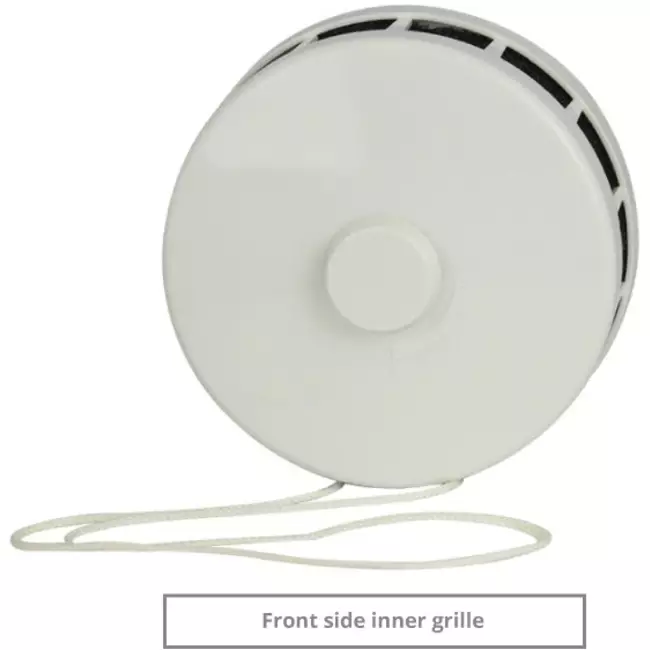 Isoleret facadeventil til naturlig ventilation med diameter 100 mm – SPK2-100