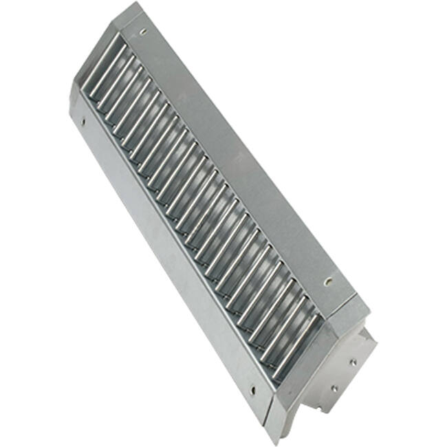 Dobbelt justerbart kanalgitter 825x225 mm til kanal 630 til 1400 mm - DGS-DB825x225