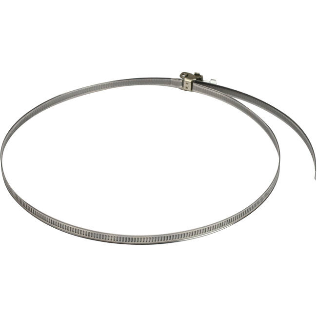 Slangeklemmer (rustfrit stål) 60 mm i diameter 380 mm - PCSS60-380