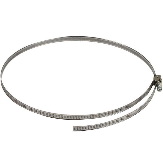 Slangeklemmer (rustfrit stål) 60 mm i diameter 380 mm - PCSS60-380