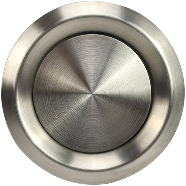 Ventilationsventil i rustfrit stål 125 mm udsugning og indblæsning med friktionsfjedre - DVI-C125