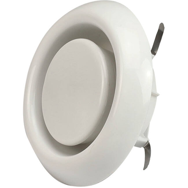 Udstødningsventil 100 mm med friktionsfjedre - AVP-C100