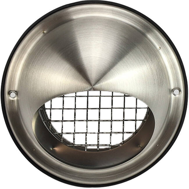 Kuglelejegitter i rustfrit stål 125 mm væggennemføring - EL-SS-B125 SS