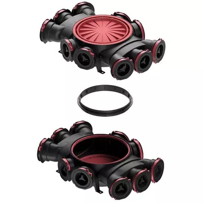 Heatpex Aria luft distributionsboks (10 x 75 mm)
