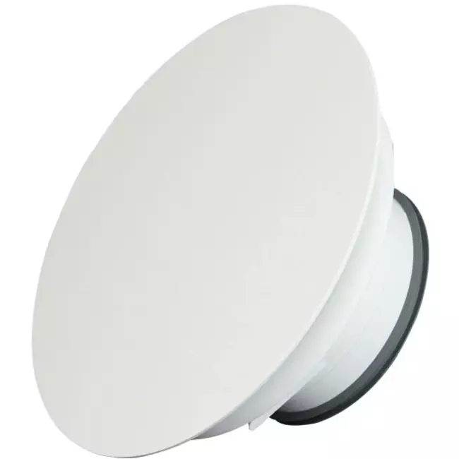 Imaginair RLV stor Ø 125 mm tilførsels- og udsugningsventil - monteringsfjedre - hvid