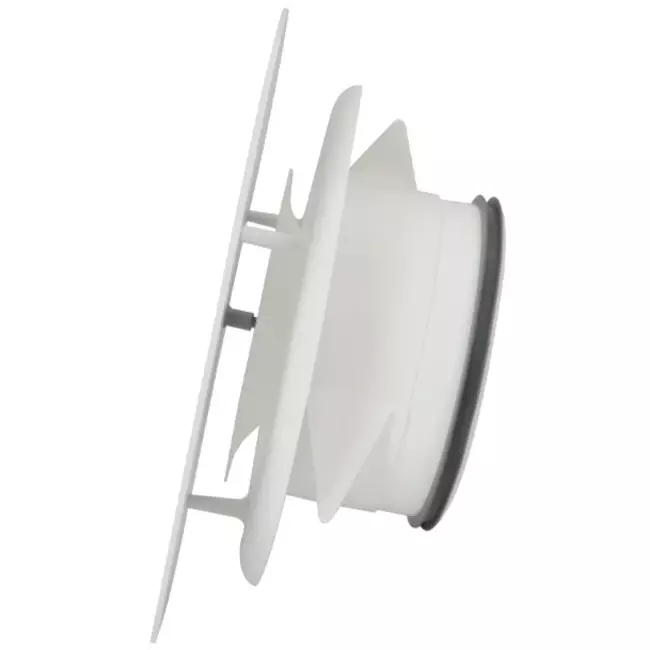 Imaginair RLV Ø 125 mm ventilationsventil - monteringsfjedre - hvid