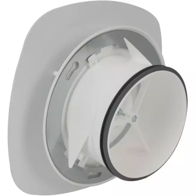 Imaginair RLV Ø 125 mm ventilationsventil - monteringsfjedre - hvid