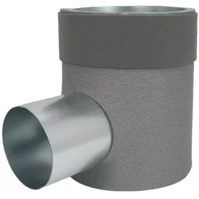 Thermoduct hældefælde diameter 150 mm H=80 mm enkelt