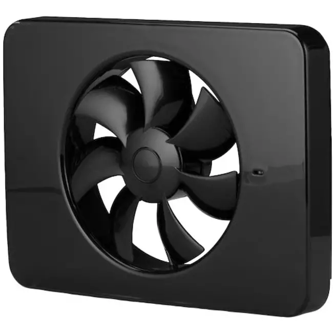 Vent-Axia Lo-Carbon iQ badeværelsesventilator Fresh Intellivent BLACK Ø 100 - 125 mm