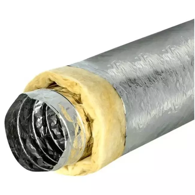 Isodec termisk isoleret Ø100 mm ventilationsslange (10 meter)