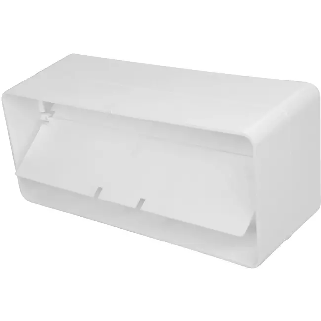 Rektangulær kontraventil i plast 220x90 mm (KV29)