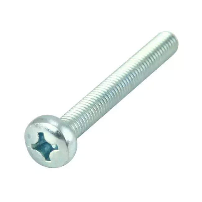 Metalskrue M6x50mm – Phillips hoved – 200 stk