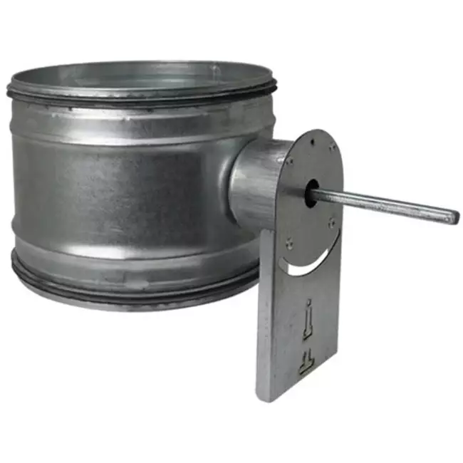 Motorstyret kontraventil Ø315 mm til spiralrør