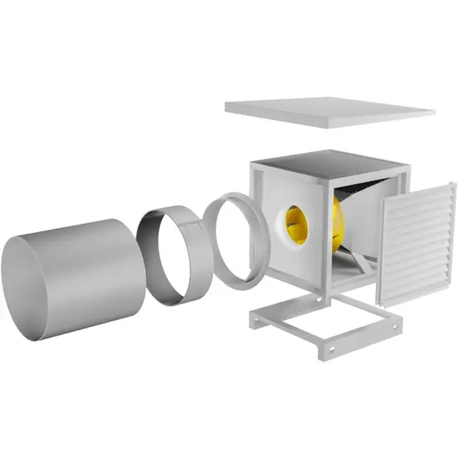 Boksventilatormotor udvendig luftstrøm - MPC 560 D4 T40