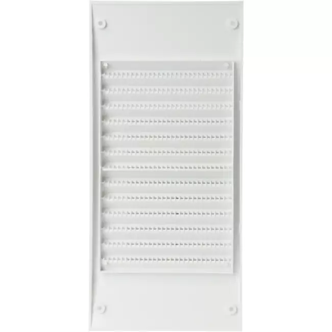 Vægrist 300x140 mm hvid - N30