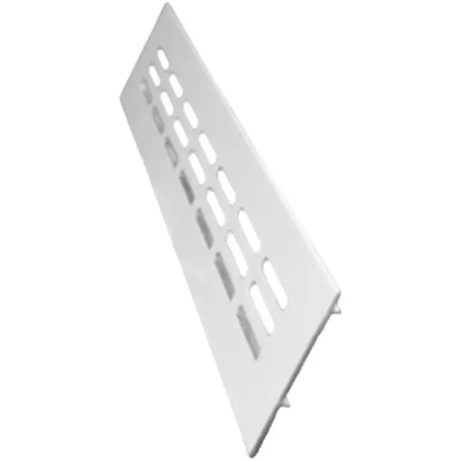 Fodlistediffuser aluminium - hvid L=300mm x H=40mm -RA430