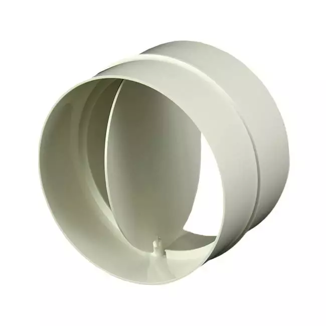 Rundt kontraspjæld i plastik, diameter: 125 mm AV125