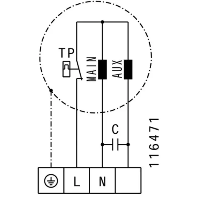 Centrifugal kanalventilator - KVR 4020 E2 30