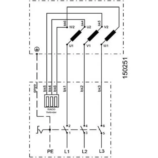 Tagventilator med vandret afkast - DHN 450 D4 F4 30