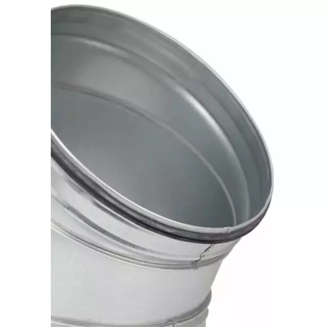 Rund spiralbøjning 45°, Ø250 mm, til spiralrør