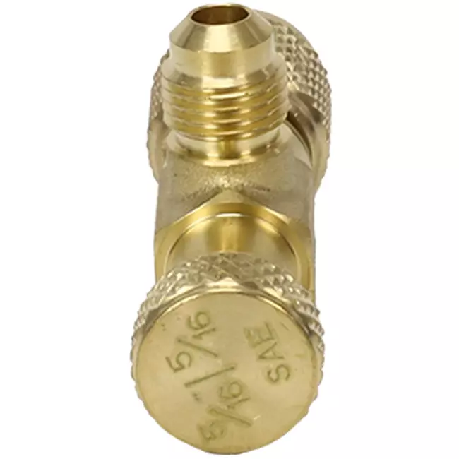 Måleventil med schrader-tætning 5/16*5/16 (med ventil)