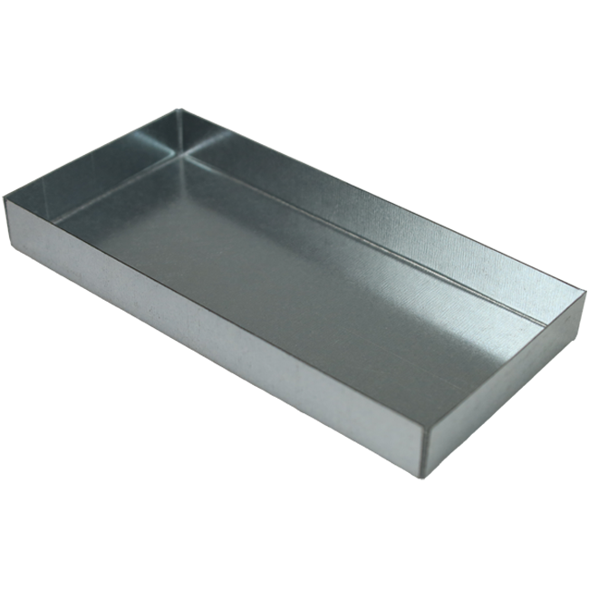 Afdækning 300x80 til galvaniserede rektangulære ventilationskanaler