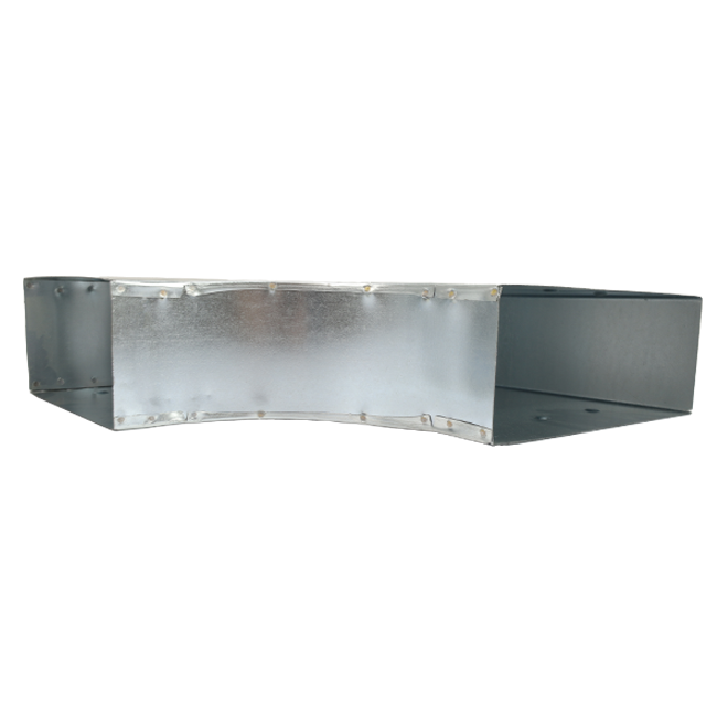T-stykke 90 grader 300x80 - 220x80 til kanalføring