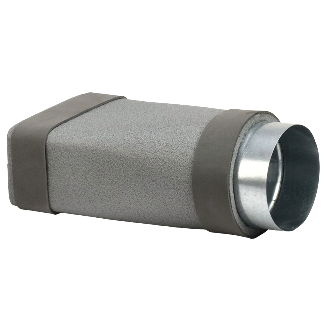 Thermoduct-reduktion 170x80 til diameter 150 mm til kanaler