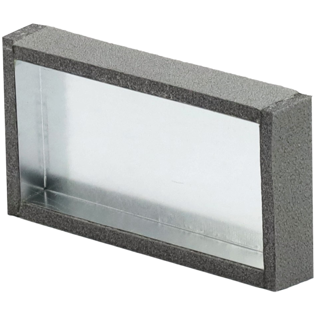 Endedæksel til termorør 220x80 mm