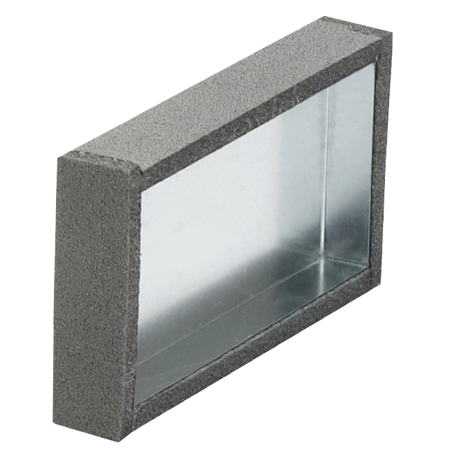 Endedæksel til termorør 220x80 mm