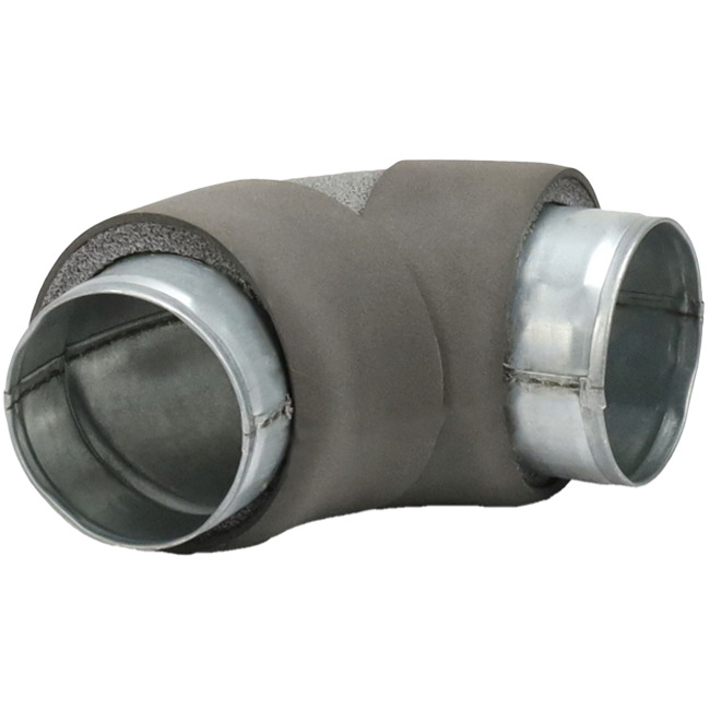 Thermoduct bøjningsdiameter 80 mm 90 grader (ikke sikkert)