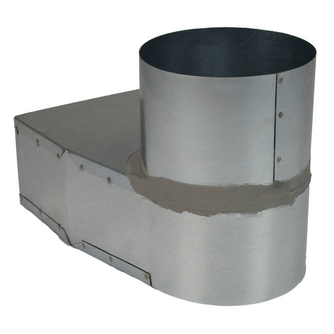 Lepe-hjørnestykke 220x80 mm til diameter 150 mm