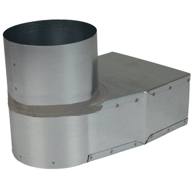 Lepe-hjørnestykke 220x80 mm til diameter 150 mm