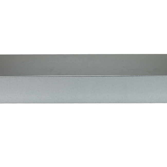 Galvaniseret indstøbt kanal 300x80 længde 1,5m