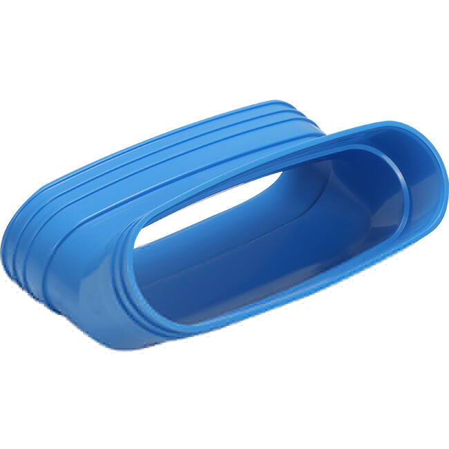 Wavin Ventiza Bøjning 45 grader PVC oval 195x80 mm lodret M/M