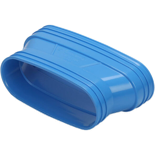 Wavin Ventiza Overgang PVC oval 235x80 mm til 195x80 mm M/M