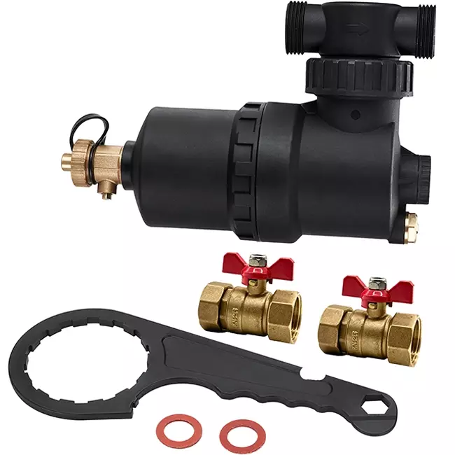 Magnetisk filter (smudsudskiller) til varmepumpe 1''