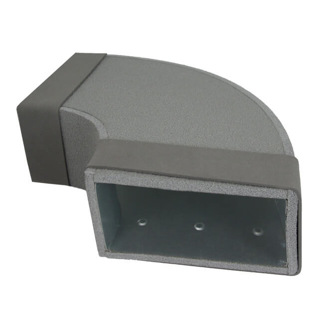 Thermoduct pour-in bøjning 90 grader 300x80 mm vandret