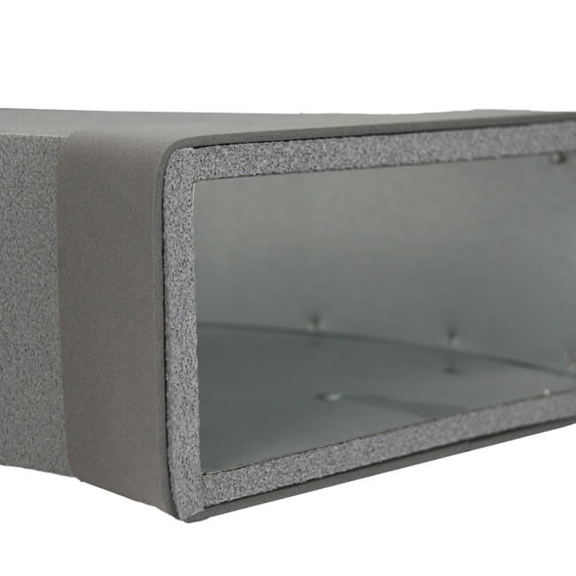 Thermoduct pour-in bøjning 90 grader 300x80 mm vandret