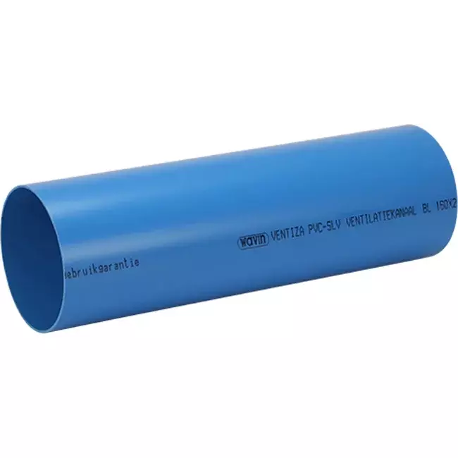 Wavin Ventiza kanal 1,5 m PVC rund 80 mm S/S