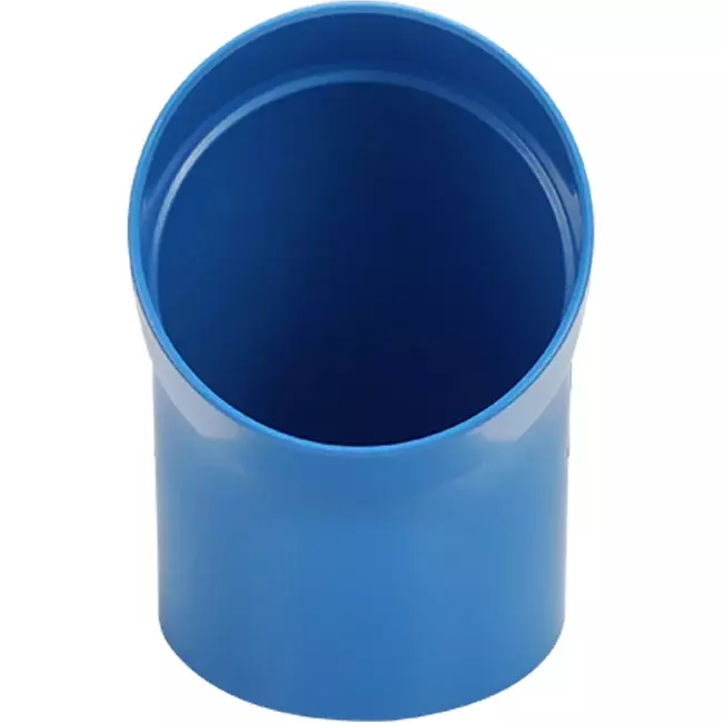 Wavin Ventiza 45 grader bøjning PVC rund med diameter 160 mm M/S