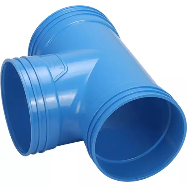 Wavin Ventiza T-stykke 90 grader PVC rund 160 mm M/M/M