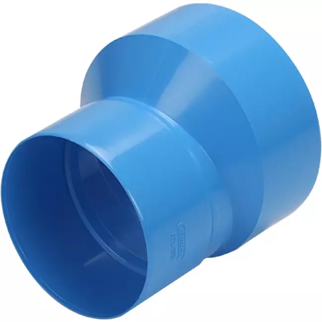 Wavin Ventiza overgang PVC rund 160 mm til 125 mm eksentrisk S/M
