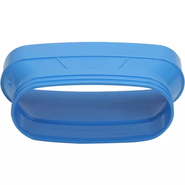 Wavin Ventiza Overgang PVC oval 235x80 mm til 195x80 mm M/S
