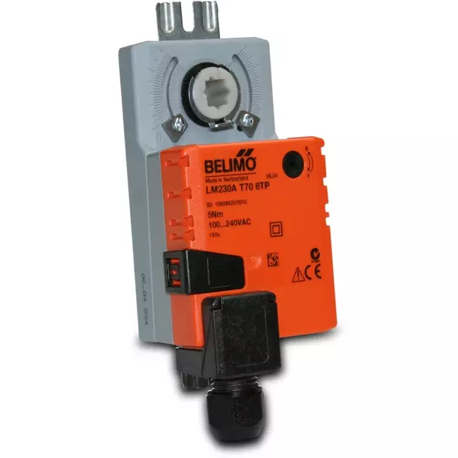 Spjældmotorens drejningsmoment 5 Nm 24V AC/DC - STA 01